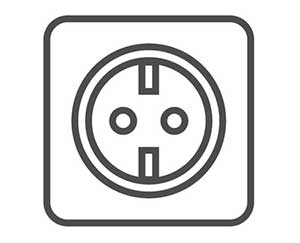 Steckdose Torantrieb